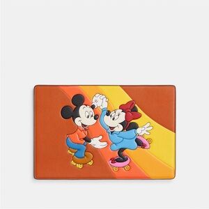 Disney X Coach Leather Collectible Postcard